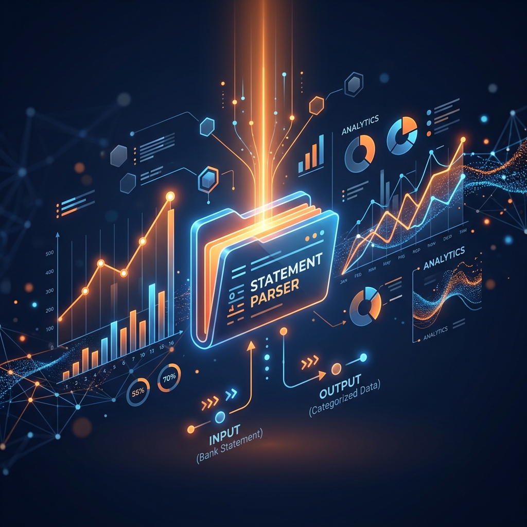 Bank Statement Analyzer visual illustration